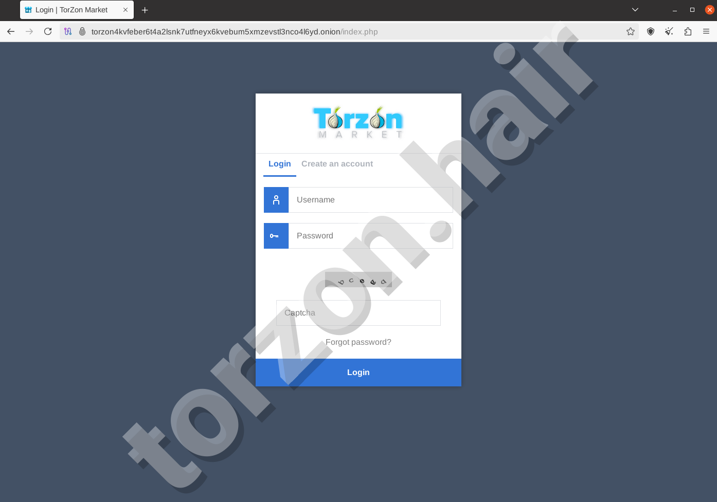 Torzon Market Secure Login